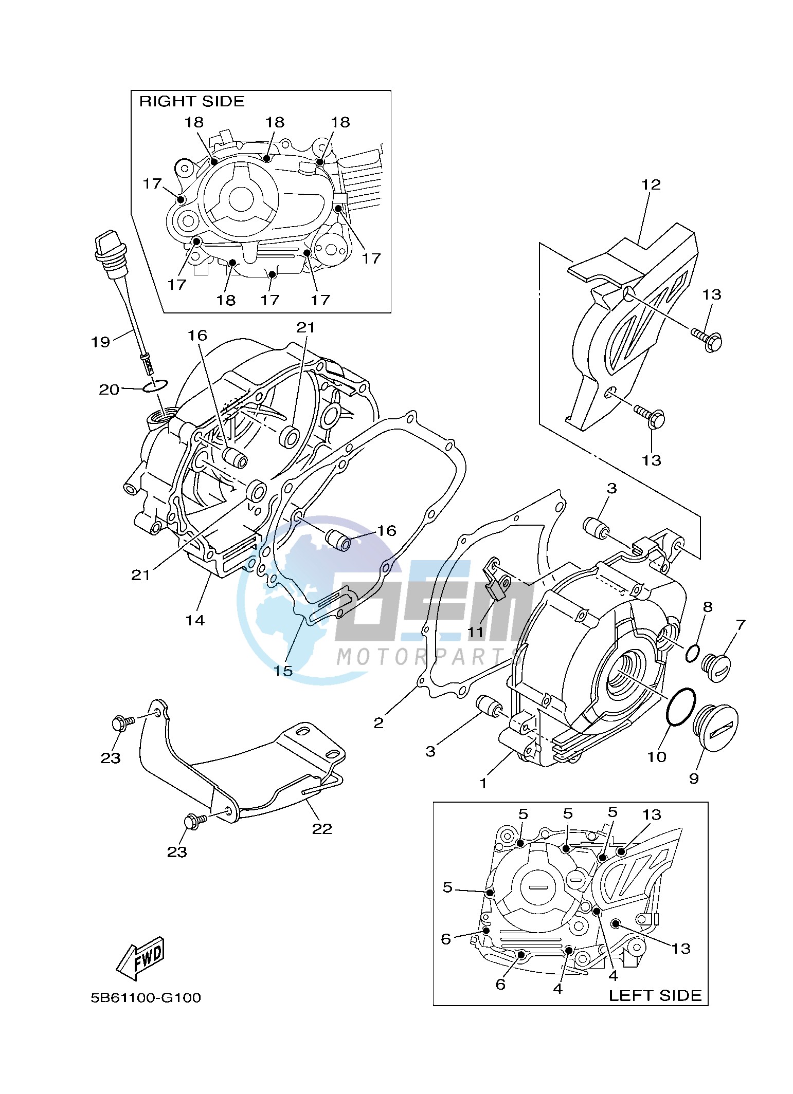 CRANKCASE COVER 1