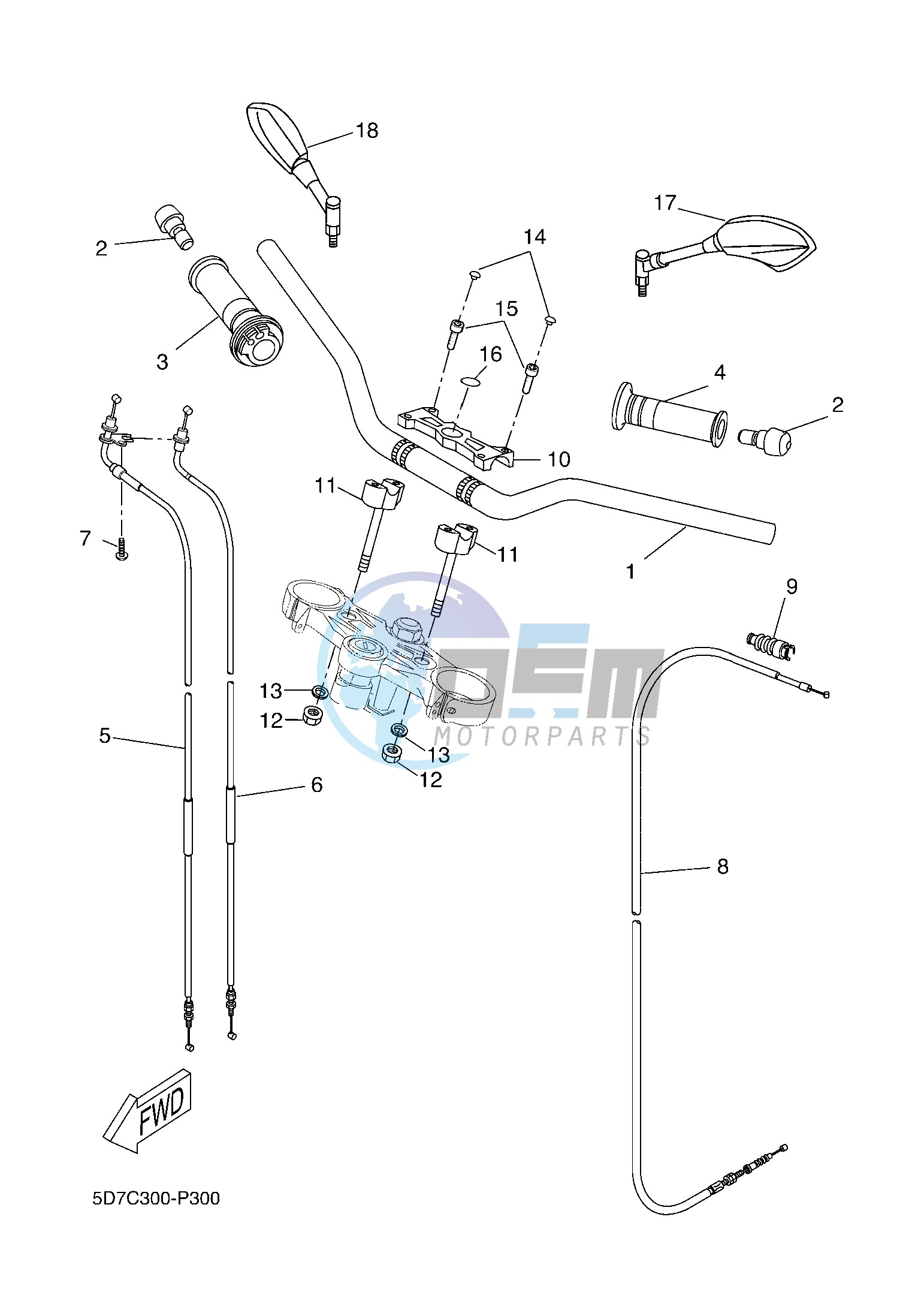 STEERING HANDLE & CABLE