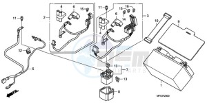 CB600FA Europe Direct - (ED / 25K) drawing BATTERY