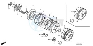 CRF100FB drawing CLUTCH