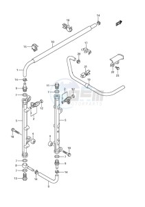 DF 300A drawing Fuel Injector