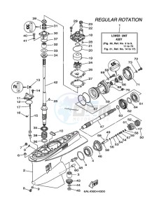 F225BETU drawing PROPELLER-HOUSING-AND-TRANSMISSION-1