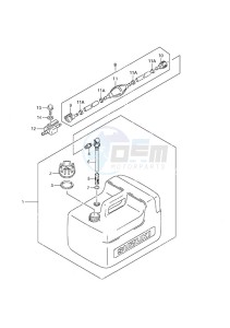 DF 6 drawing Fuel Tank