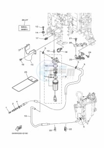 F350AETX drawing FUEL-SUPPLY-1