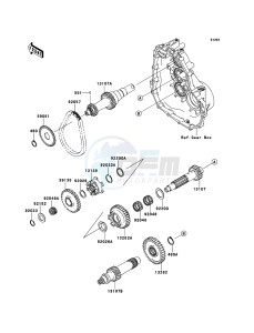 MULE_600 KAF400BCF EU drawing Transmission