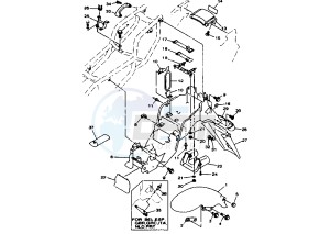 TRX 850 drawing FENDER