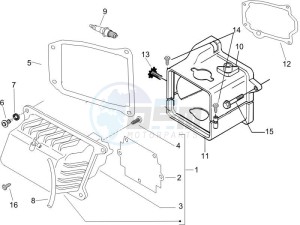 Zip 100 4T 2011-2014 (VieTnam) drawing Cylinder head cover