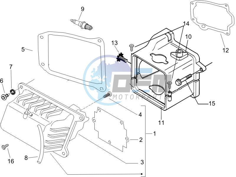 Cylinder head cover