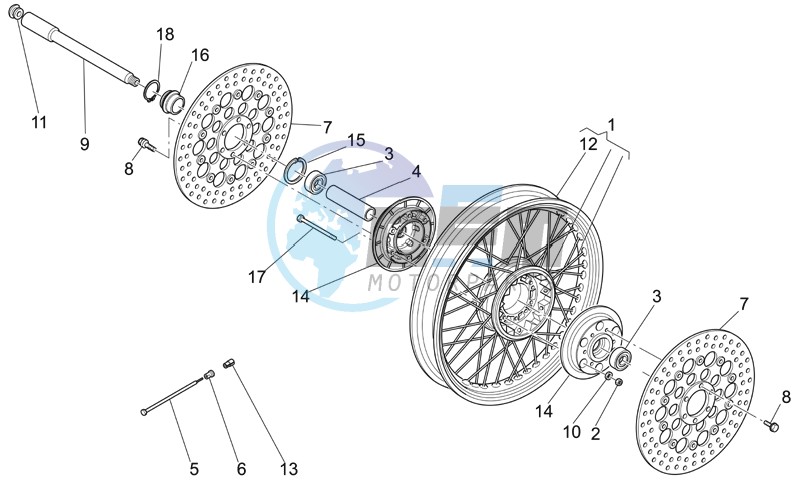 Front wheel