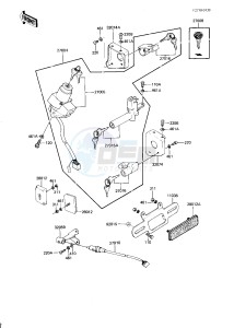 KZ 750 N [SPECTRE] (N1-N2) [SPECTRE] drawing IGNITION SWITCH_LOCKS_REFLECTORS