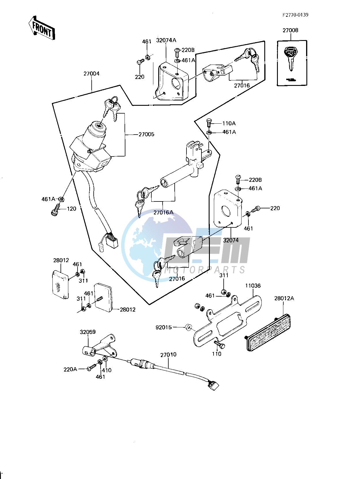 IGNITION SWITCH_LOCKS_REFLECTORS