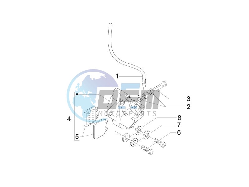 Brakes hose  - Calipers