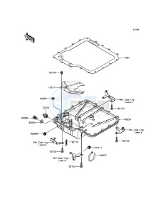 ZZR1400 ABS ZX1400JHF GB XX (EU ME A(FRICA) drawing Oil Pan