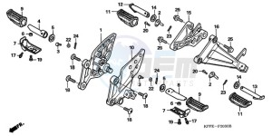 CBR125RWA France - (F / BLA CMF) drawing STEP