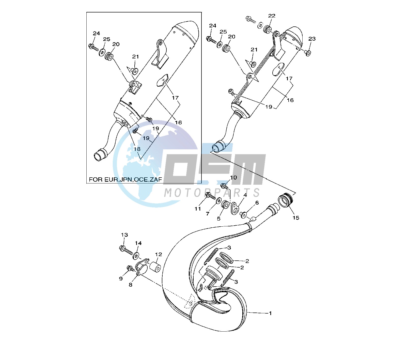 EXHAUST 8M-N-P-R