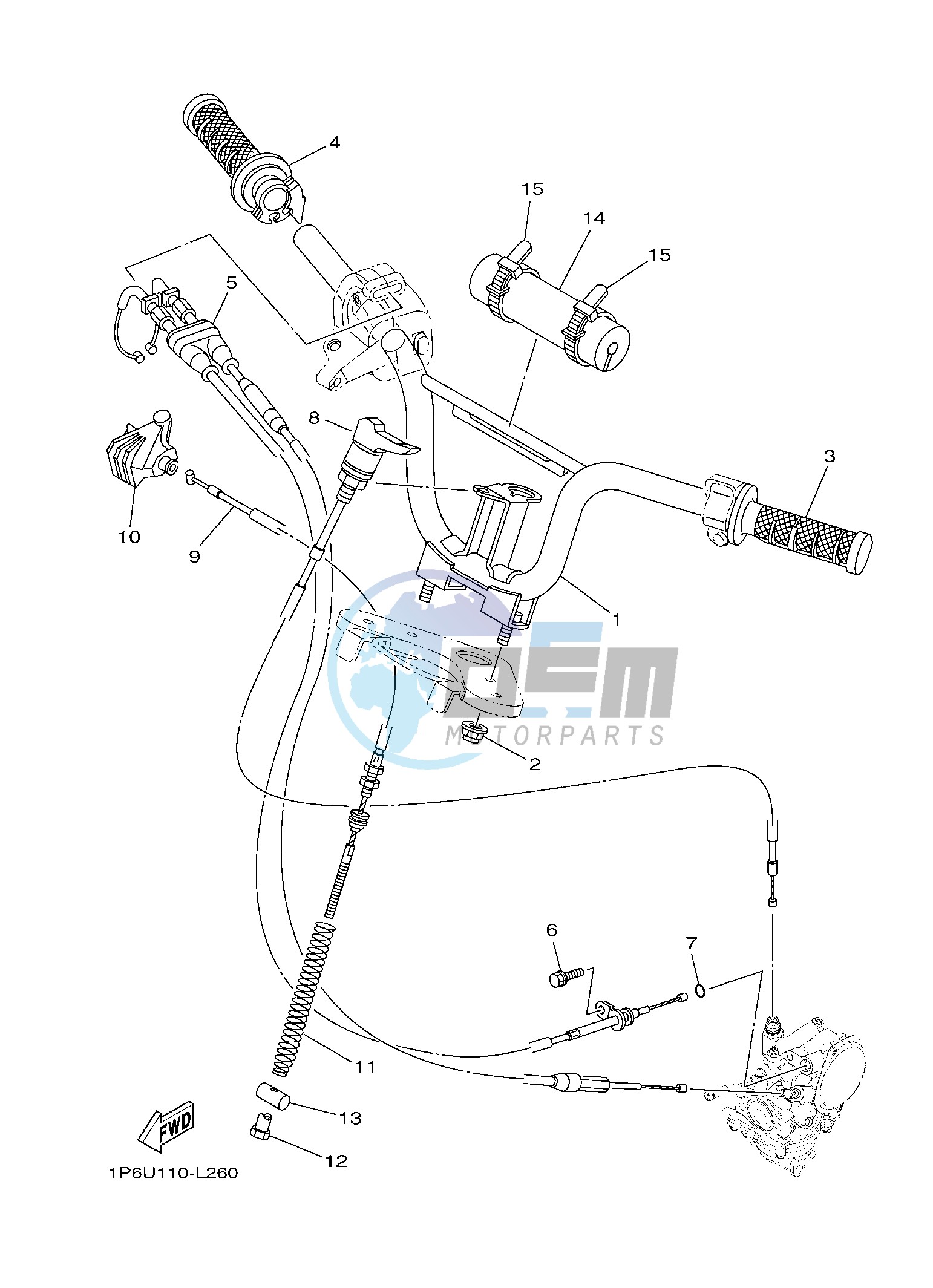 STEERING HANDLE & CABLE