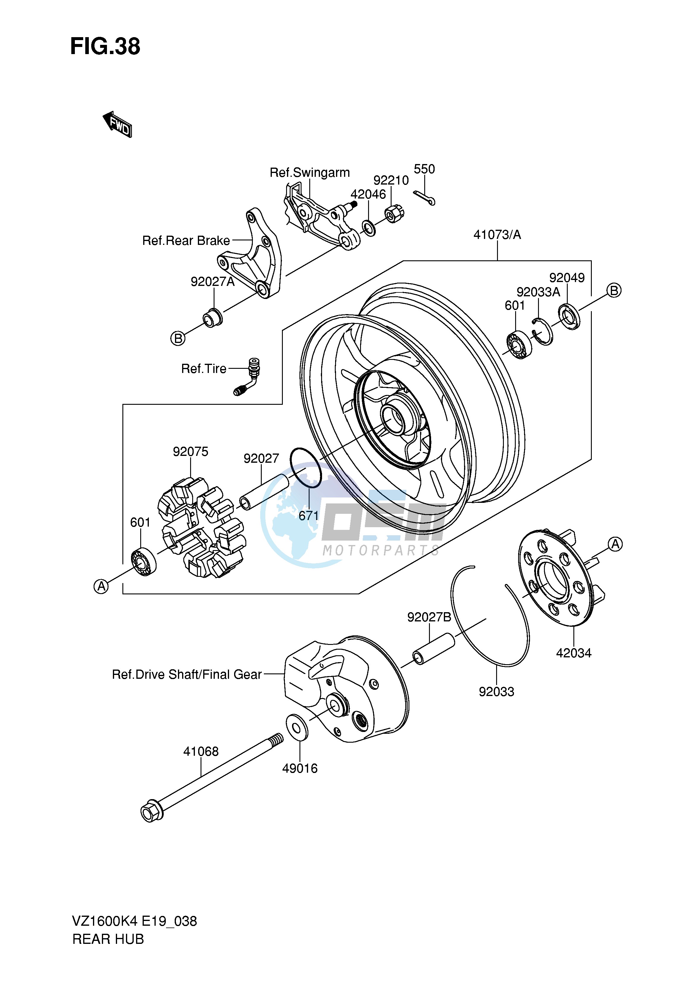 REAR HUB