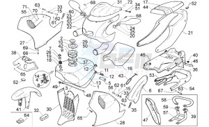 RS 125 (eng. 122cc) drawing Body