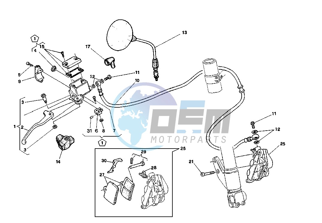 FRONT BRAKE SYSTEM