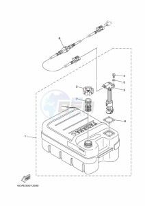 F20GWH drawing FUEL-TANK-1