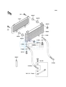 KLF300 4x4 KLF300C6F EU GB drawing Radiator