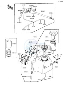 KZ 650 H [CSR] (H3) [CSR] drawing AIR CLEANER -- 83 H3- -