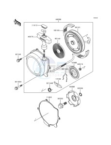 KEF 300 A [LAKOTA 300] (A2-A5) [LAKOTA 300] drawing RECOIL STARTER