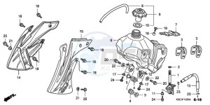 CRF150R9 Europe Direct - (ED) drawing FUEL TANK