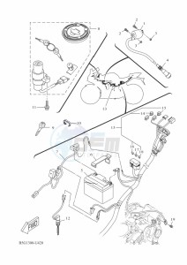 YZF125-A YZF-R125 (B5G1) drawing ELECTRICAL 1