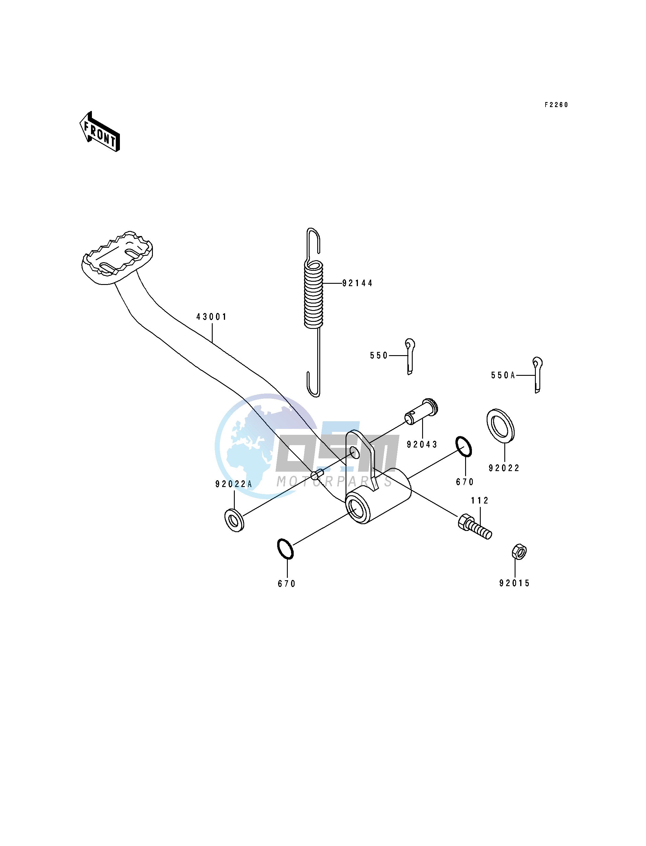 BRAKE PEDAL