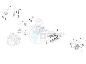 BV 350 ST 4T 4V IE ABS E4 (NAFTA) drawing Oil pump