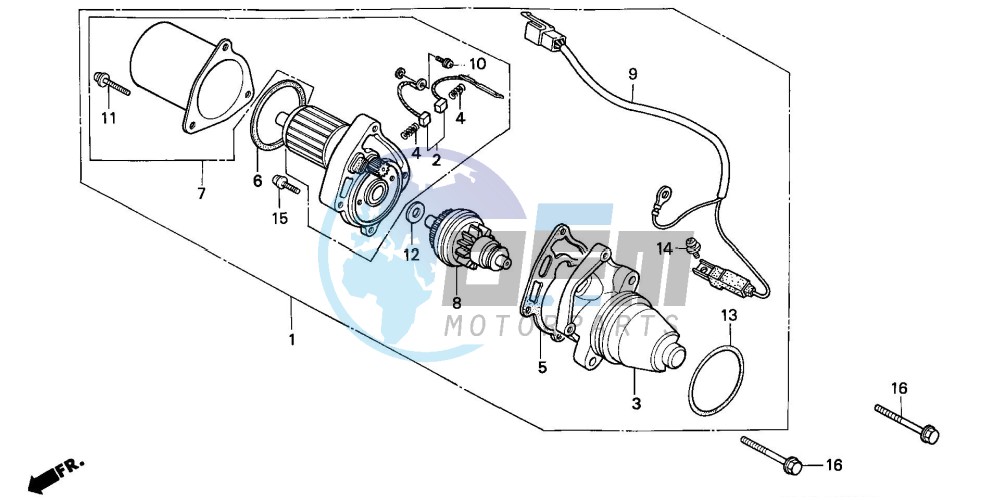 STARTING MOTOR