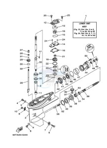 E40XMHL drawing LOWER-CASING-x-DRIVE-1