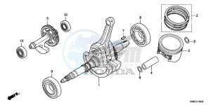 TRX680FAE TRX680 Europe Direct - (ED) drawing CRANK SHAFT/PISTON