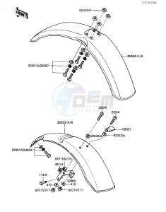 KD 80 M [KD80] (M3-M7) [KD80] drawing FENDERS