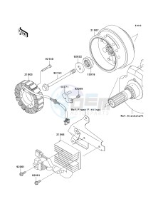 VN 1600 F [VULCAN 1600 MEAN STREAK] (6F) F6F drawing GENERATOR