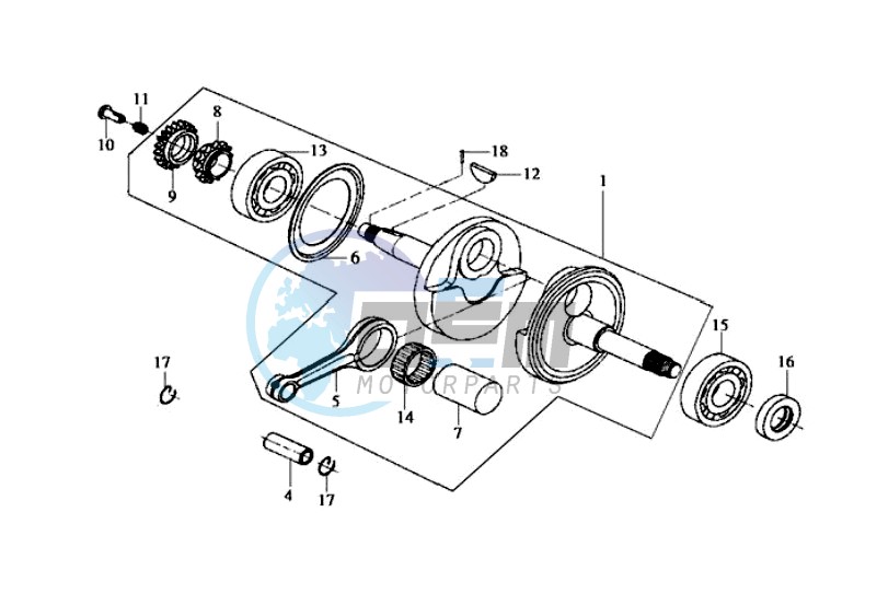 CRANKSHAFT / PISTON / PISTON RING