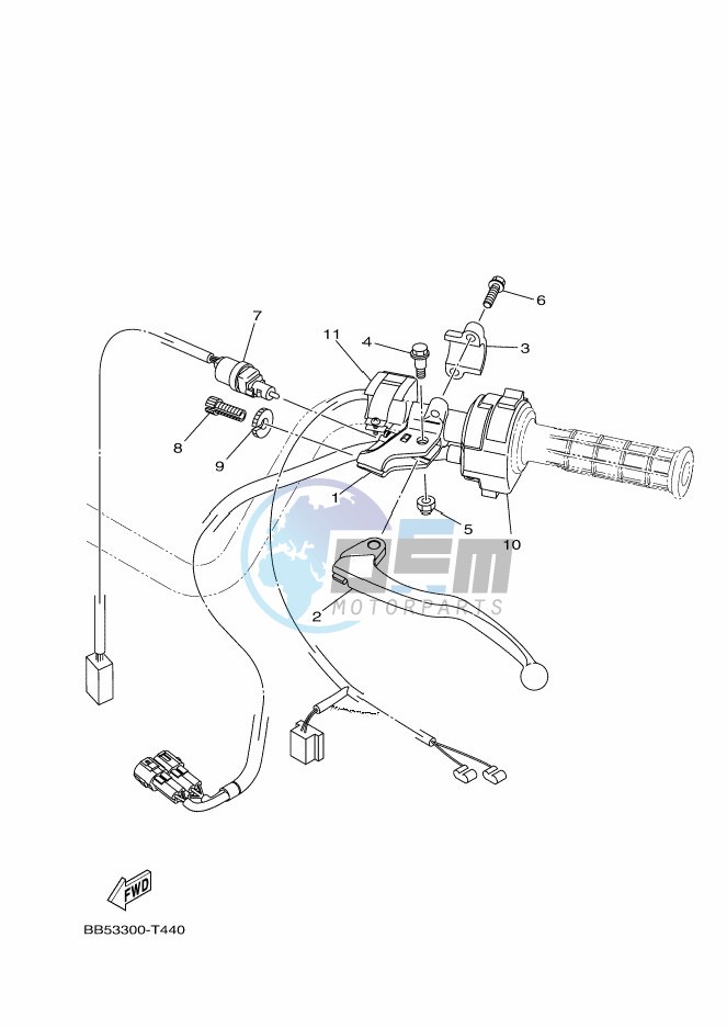 HANDLE SWITCH & LEVER