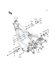 W800 EJ800AFFA GB XX (EU ME A(FRICA) drawing Engine Mount