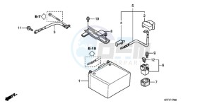 SH1259 E / 3E drawing BATTERY