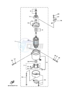 90A drawing STARTING-MOTOR