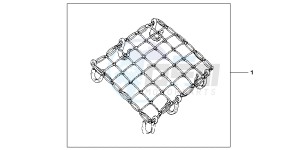 VFR1200FDB drawing RUBBER NET A