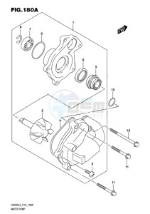 UH200 ABS BURGMAN EU drawing WATER PUMP