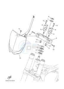 YZ125 (1SRM 1SRN 1SRP 1SRR 1SRR) drawing STEERING