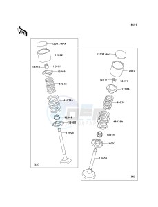 KL 650 A [KLR 650] (A6F-A7F) A6F drawing VALVE-- S- -