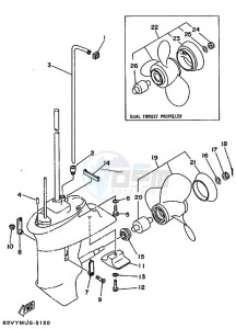 15F drawing PROPELLER-HOUSING-AND-TRANSMISSION-2