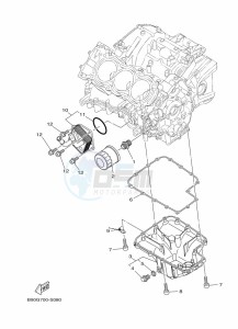 MT-09 MTN850-A (BS2M) drawing OIL CLEANER