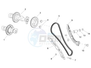 RSV4 1100 RACING FACTORY E4 ABS (EMEA-GSO) drawing Front cylinder timing system