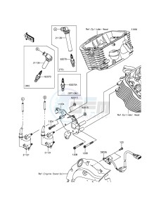 VULCAN 900 CUSTOM VN900CFFA GB XX (EU ME A(FRICA) drawing Ignition System