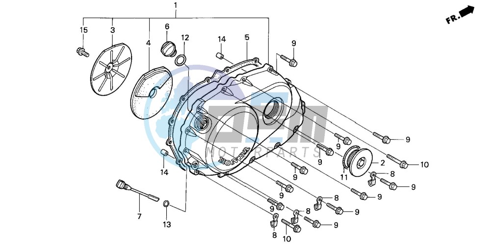 RIGHT CRANKCASE COVER